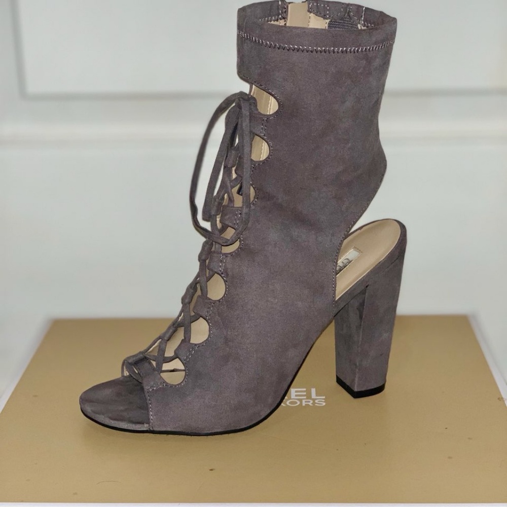 Guess lace up booties